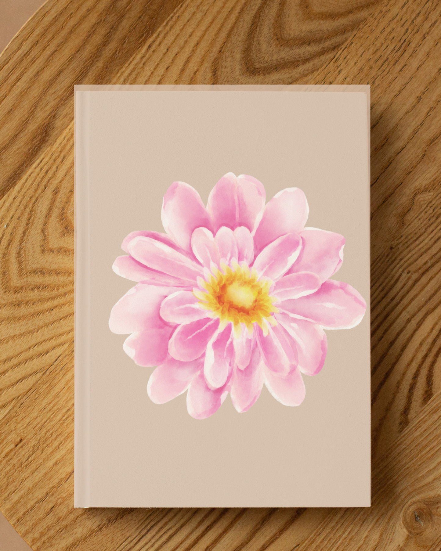 Blossom Hardcover Journal, Pink Journal, Pink Flower Journal, Flower Design Journal, Cute Design Journals, Personal Journal, Stylish Journal, Hardcover Journal Matte